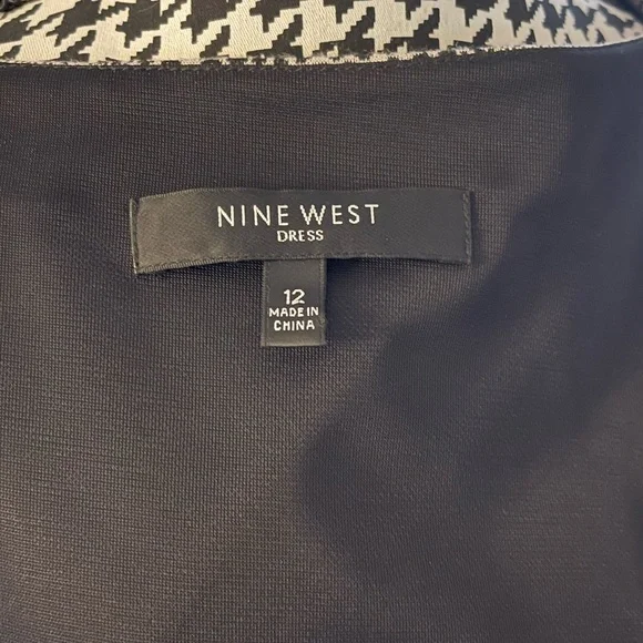 Designer NINE WEST “Snake Skin” Look Sheath Dress - Picture 10 of 11